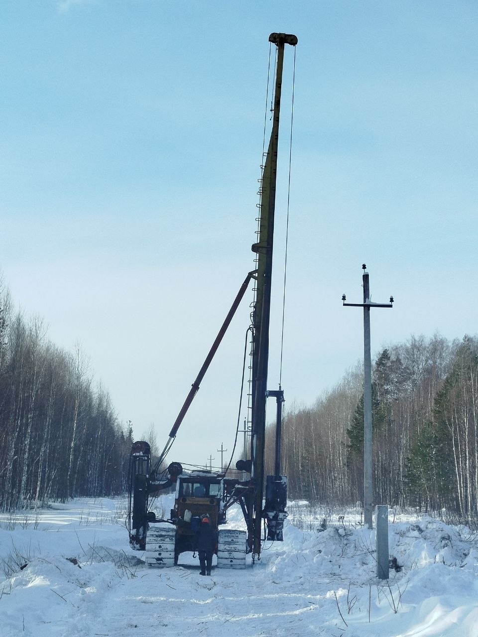 Основание на сваях