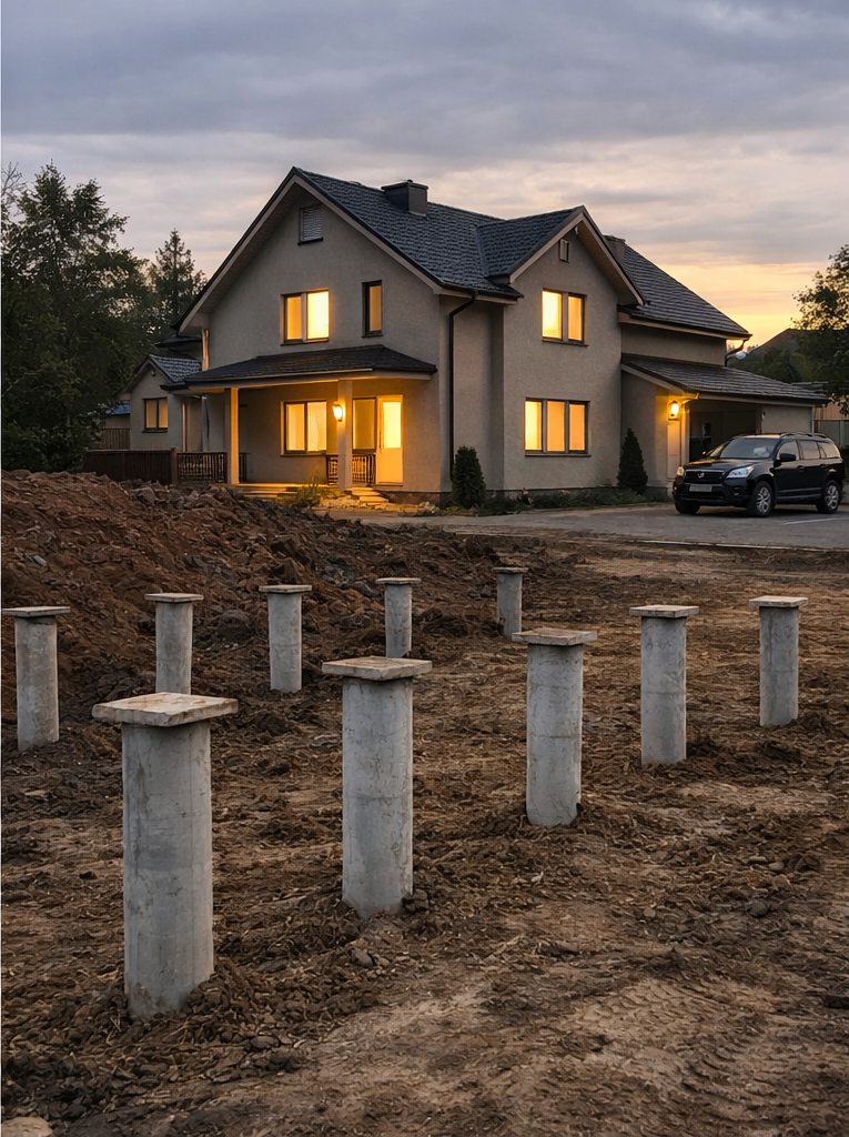 Что влияет на смету работ по сваям